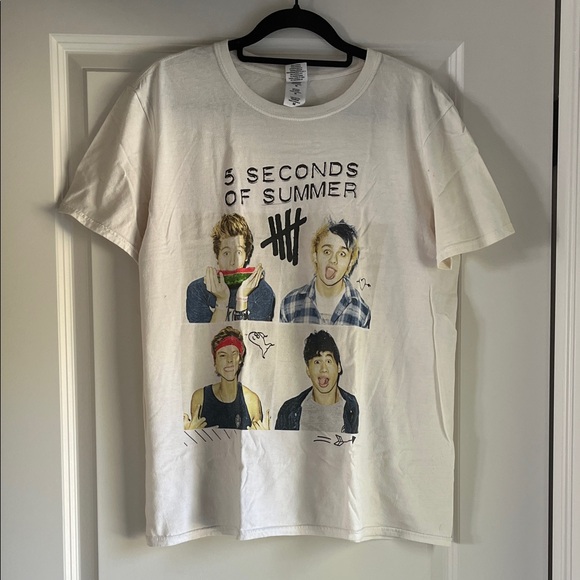 Gildan Tops - 5 Seconds of Summer Graphic T-Shirt